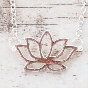 Indie and Harper Lotus Flower Necklace